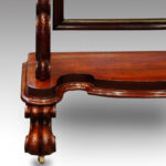 Victorian mahogany cheval mirror NOW SOLD - Image 5