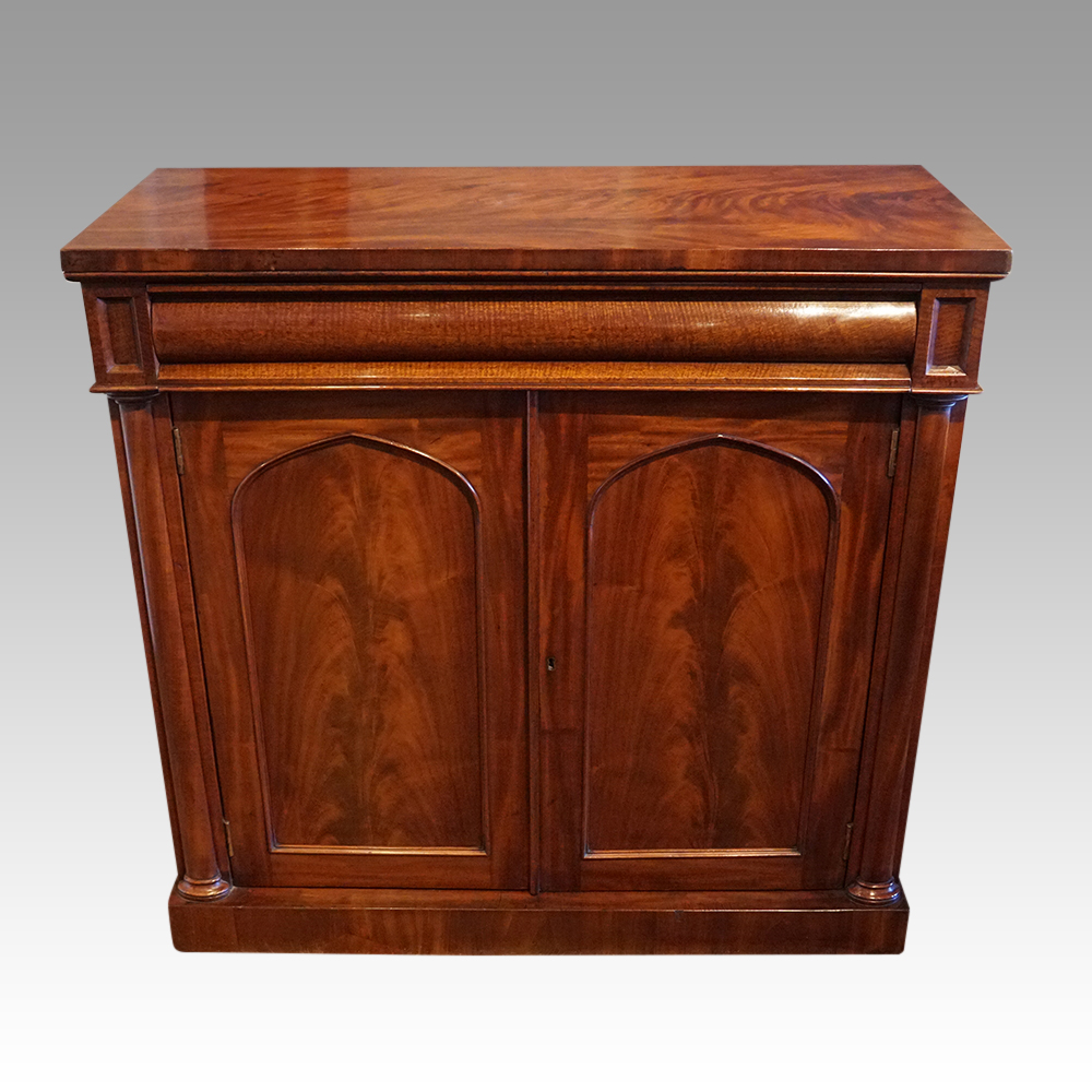 Victorian-mahogany-chiffonier-1.jpg Victorian mahogany chiffonier - Image 1