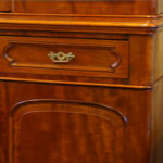 Victorian mahogany cabinet bookcase - Image 8