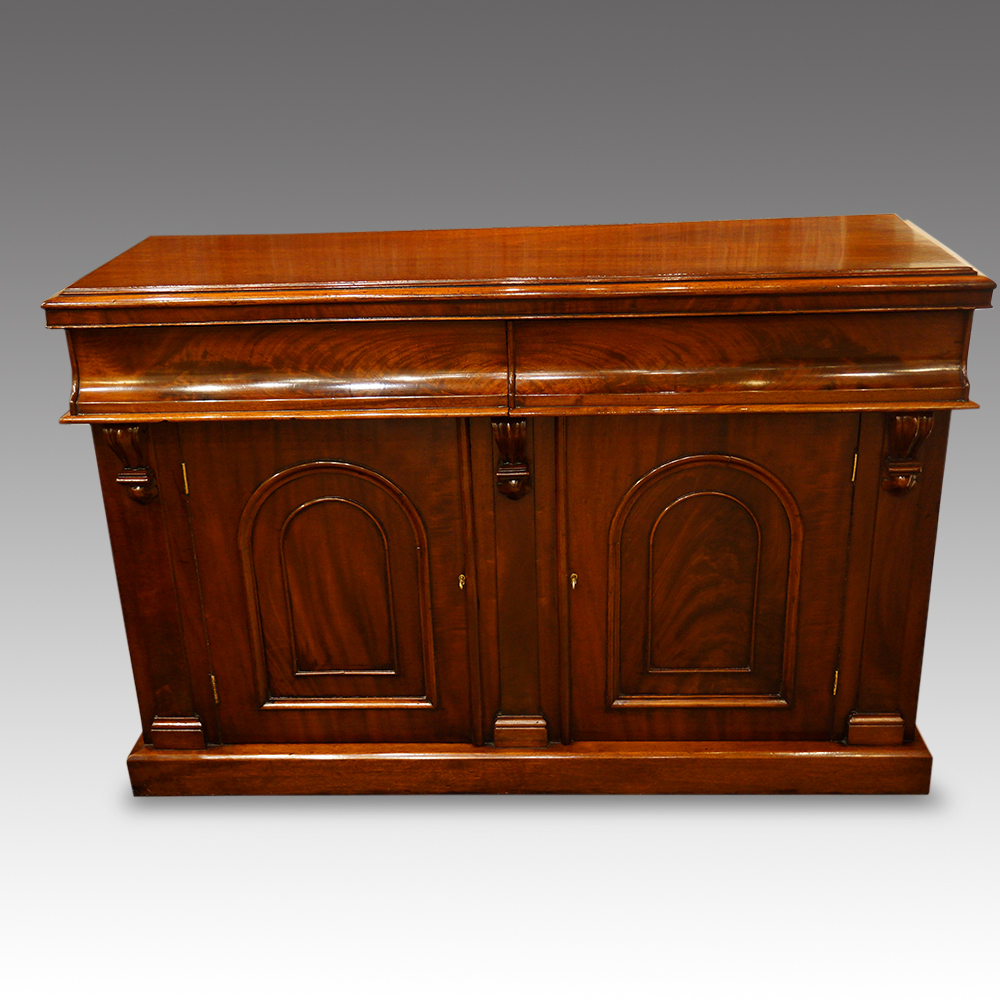 Victorian-mahogany-chiffonier-sideboard-3.jpg Victorian mahogany chiffonier sideboard - Image 1
