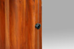 Victorian mahogany cylindrical bedside cabinet - Image 5