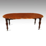 Victorian mahogany extending circular dining table Now Sold - Image 2
