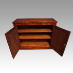 Victorian mahogany cupboard - Image 8