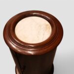 Victorian mahogany cylindrical pot cupboard - Image 3