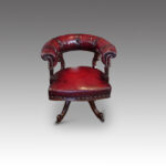 Victorian desk chair by James Shoolbred