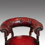 Victorian desk chair by James Shoolbred - Image 5