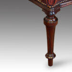 Victorian mahogany desk chair - Image 7