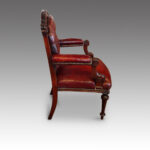 Victorian mahogany desk chair - Image 11