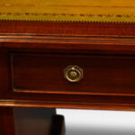 Victorian mahogany double pedestal desk - Image 6