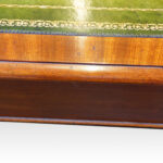 Victorian mahogany pedestal desk 123cms - Image 5