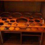 Victorian mahogany drinks cupboard - Image 4