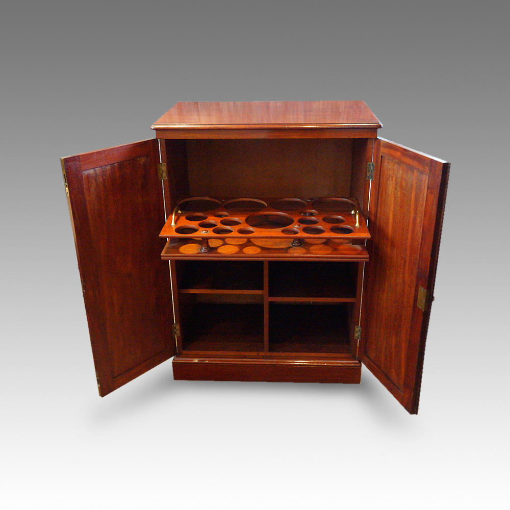 Victorian-mahogany-drinks-cupboard.jpg Victorian mahogany drinks cupboard - Image 1