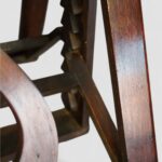 Victorian mahogany duet music stand - Image 6