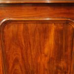 Victorian mahogany dwarf wardrobe - Image 7