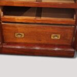 Victorian mahogany dwarf wardrobe - Image 6