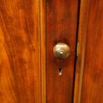 Victorian mahogany dwarf wardrobe - Image 5