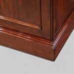 Victorian mahogany dwarf wardrobe - Image 4