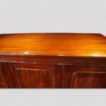 Victorian mahogany dwarf wardrobe - Image 2