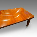 Victorian mahogany extending dining table 1880's - Image 2