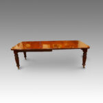 Victorian mahogany extending dining table 1880's - Image 8