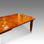 Victorian mahogany extending dining table 1880's - Image 7