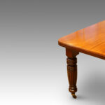 Victorian mahogany extending dining table 1880's - Image 5