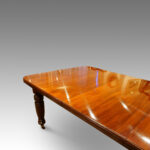 Victorian mahogany extending dining table 1880's - Image 12