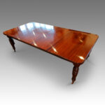 Victorian mahogany extending dining table, circa 1880 - Image 5
