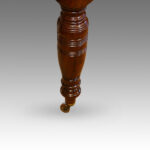 Victorian mahogany extending dining table, circa 1880 - Image 6