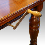 Victorian mahogany extending dining table, circa 1880 - Image 9