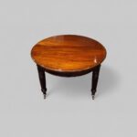 Victorian Mahogany Extending Dining Table with Two Leaves and Fluted Legs - Image 2