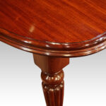 Victorian mahogany extending dining table - Image 5