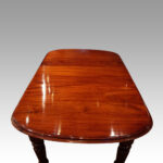 Victorian mahogany extending dining table - Image 6