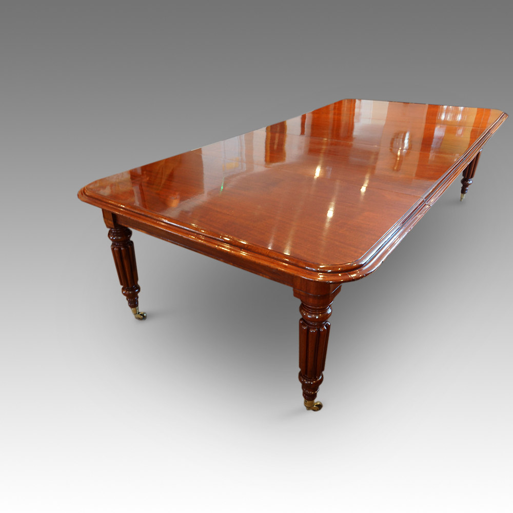 Victorian-mahogany-extending-dining-table.jpg Victorian mahogany extending dining table - Image 1
