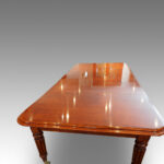 Victorian mahogany extending dining table - Image 2