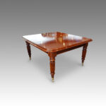 Victorian mahogany extending dining table - Image 11