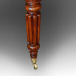 Victorian mahogany extending dining table - Image 3
