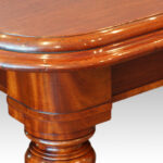 Victorian mahogany extending dining table - Image 5