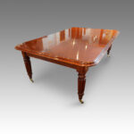 Victorian mahogany extending dining table - Image 6