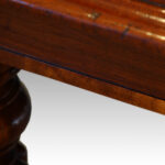 Victorian mahogany extending dining table - Image 8