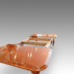 Victorian mahogany extending dining table - Image 10