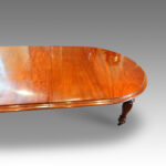 Victorian mahogany extending circular dining table Now Sold - Image 3