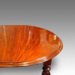Victorian mahogany extending circular dining table Now Sold - Image 7