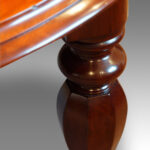Victorian mahogany extending circular dining table Now Sold - Image 6