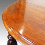 Victorian mahogany extending circular dining table Now Sold - Image 5