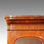 Victorian mahogany chiffonier bookcase with glazed top Now Sold - Image 7