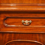 Victorian mahogany chiffonier bookcase with glazed top Now Sold - Image 6