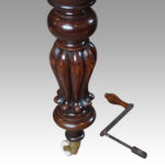 Victorian 12+seat mahogany dining table - Image 5