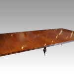 Victorian 12+seat mahogany dining table - Image 6