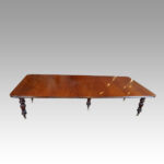 Victorian 12+seat mahogany dining table - Image 2
